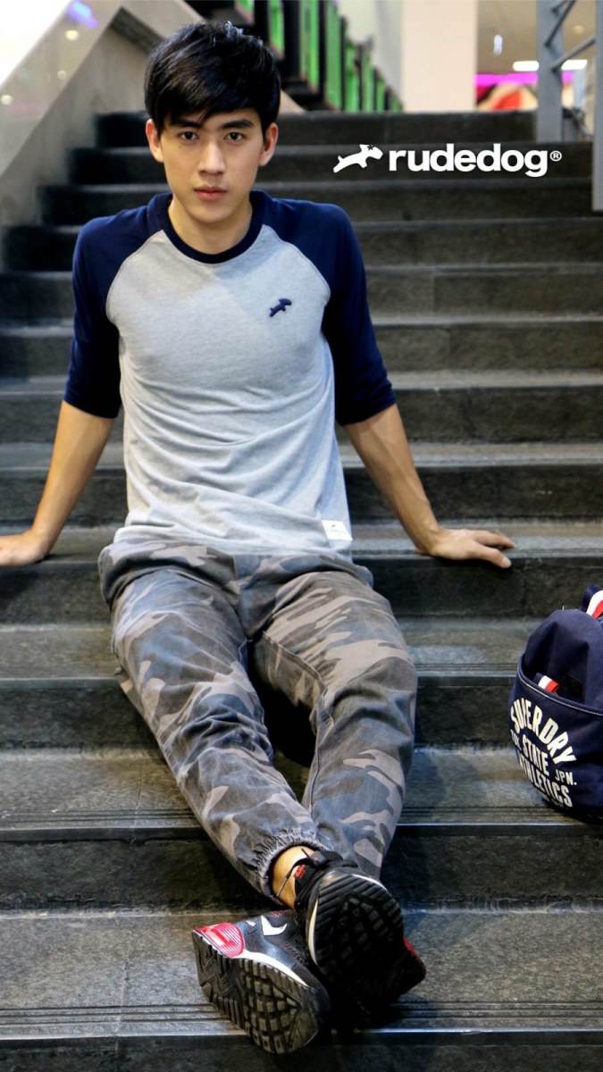 A young model