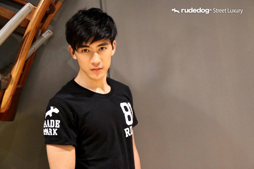 A young model