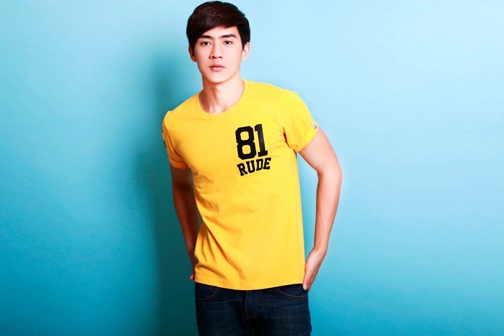 A young model