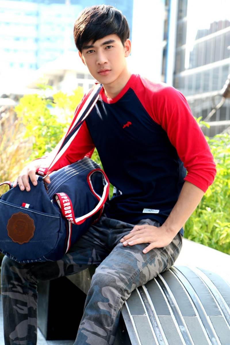 A young model