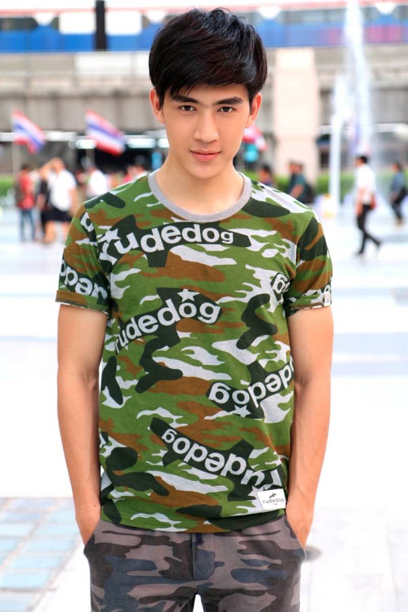 A young model