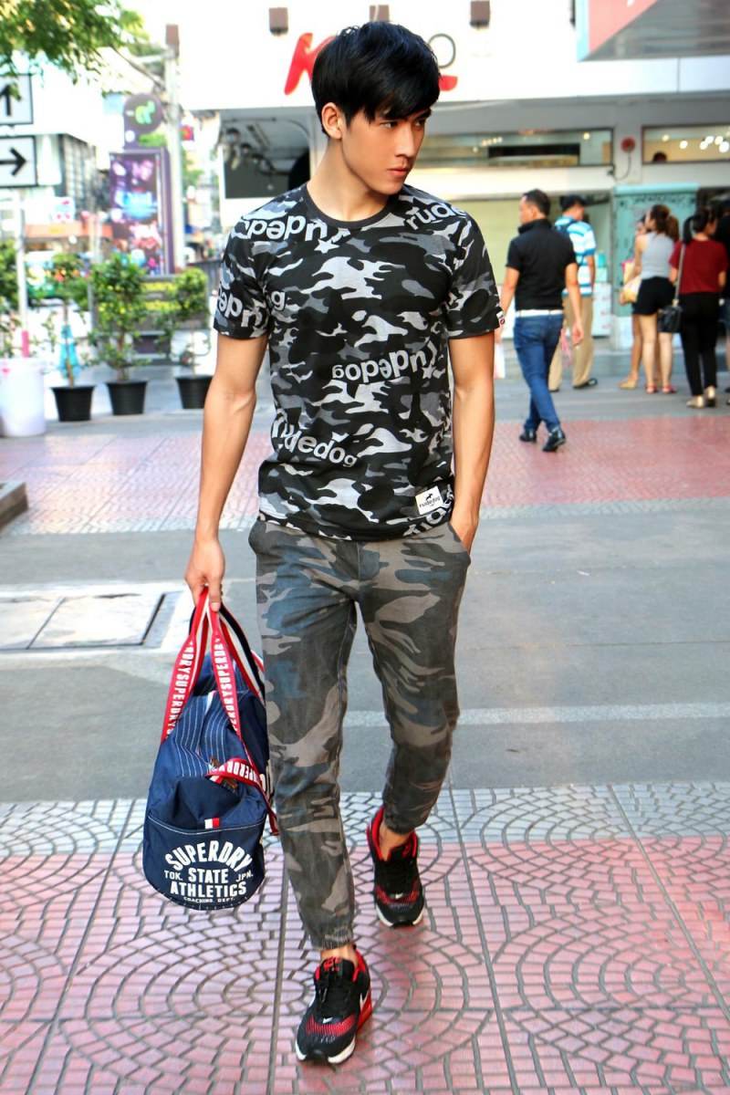 A young model