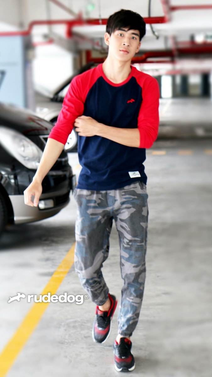 A young model