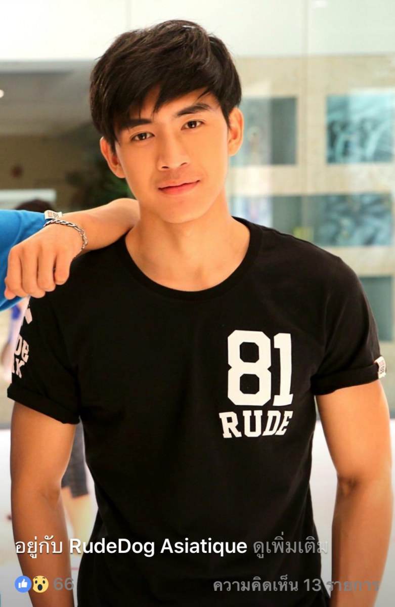 A young model