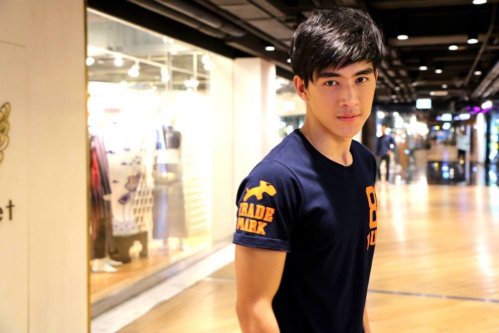 A young model