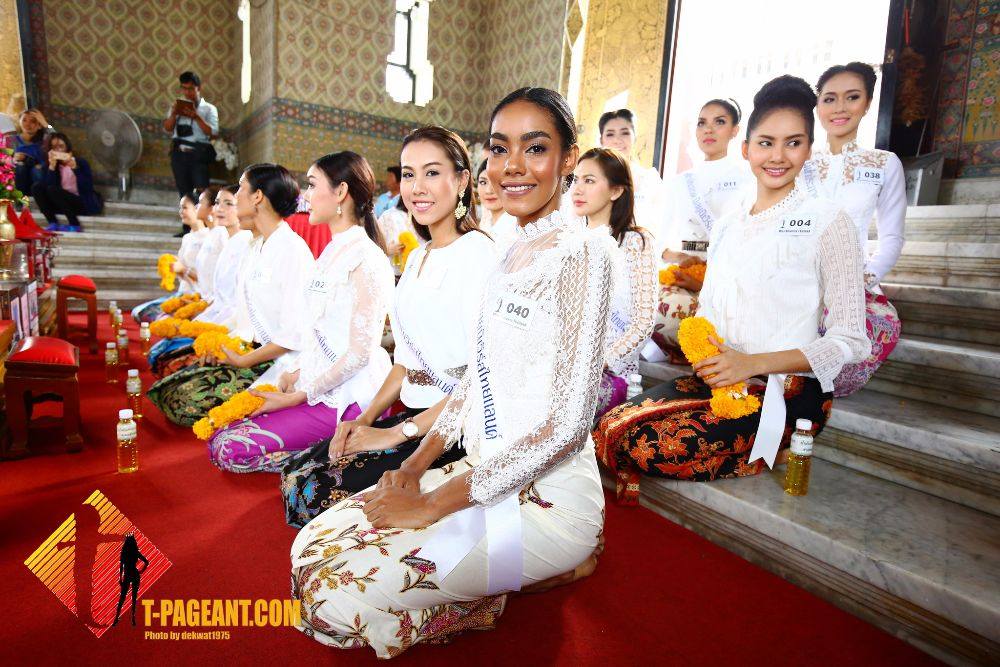 40 สาวงามมิสยูนิเวิร์สไทยแลนด์ 2016 ลงนามถวายพระพรพระบาทสมเด็จ พระเจ้าอยู่และทัศนศึกษา