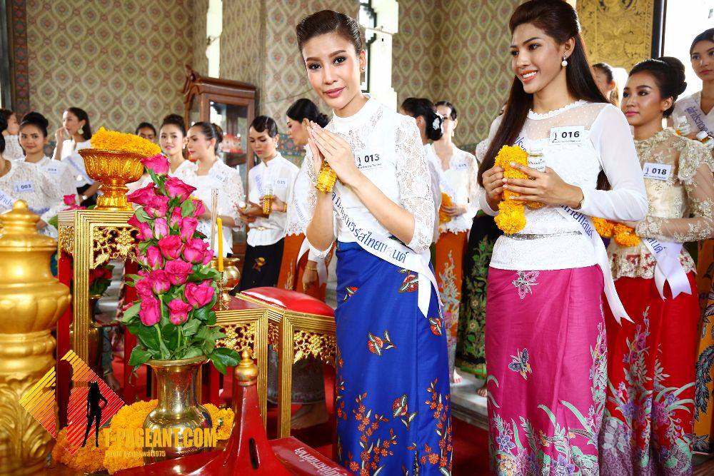 40 สาวงามมิสยูนิเวิร์สไทยแลนด์ 2016 ลงนามถวายพระพรพระบาทสมเด็จ พระเจ้าอยู่และทัศนศึกษา