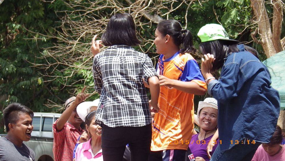 บ.คลองงา ไม่มีทีมเชียร์ประกวด เต้นประกวดแทน