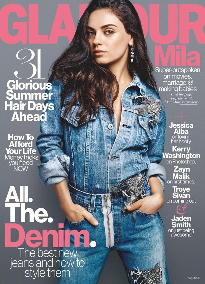 Mila Kunis @ Glamour US August 2016