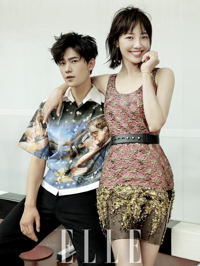 Yang Yang & Bai Baihe @ Elle China August  2016