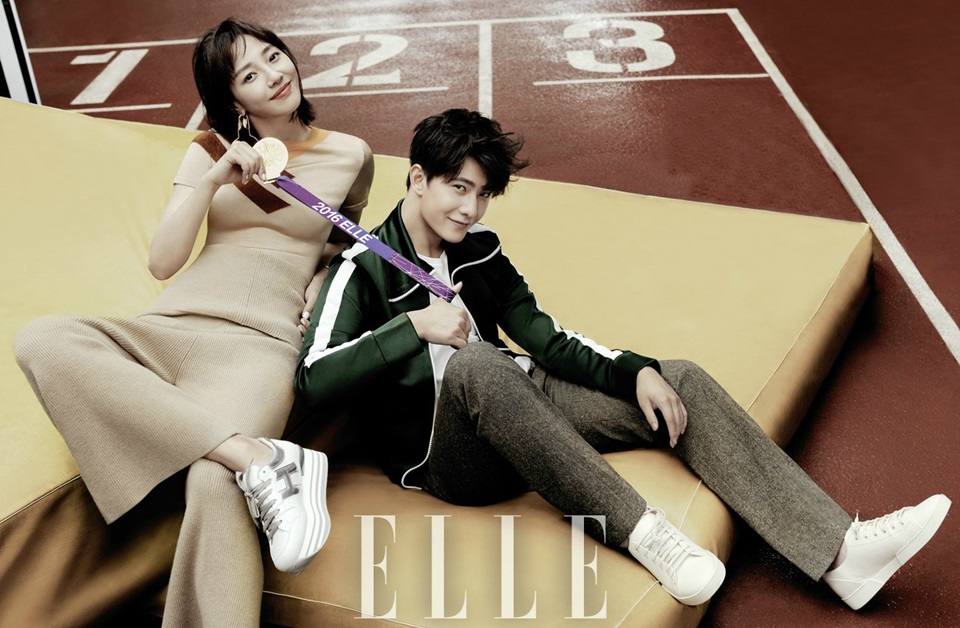 Yang Yang & Bai Baihe @ Elle China August  2016