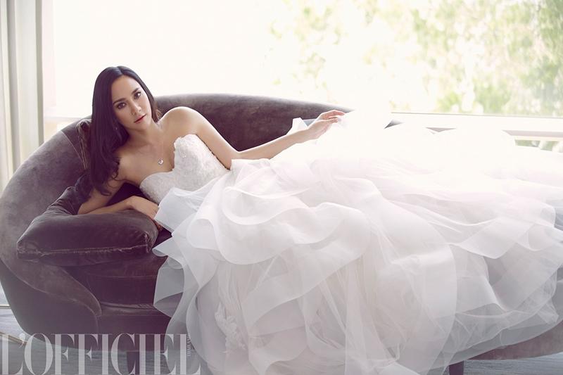 อั้ม พัชราภา สวย เลอค่า ดั่งนางพญา @L'Officiel Wedding Thailand July 2016