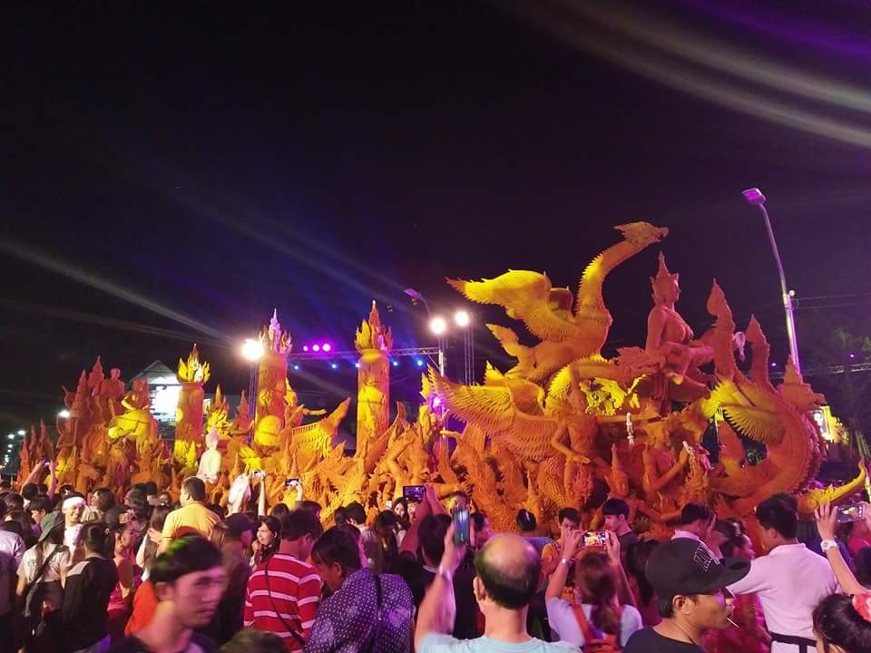 งานแห่เทียนพรรษา จังหวัดนครราชสีมา ประจำปี 2559