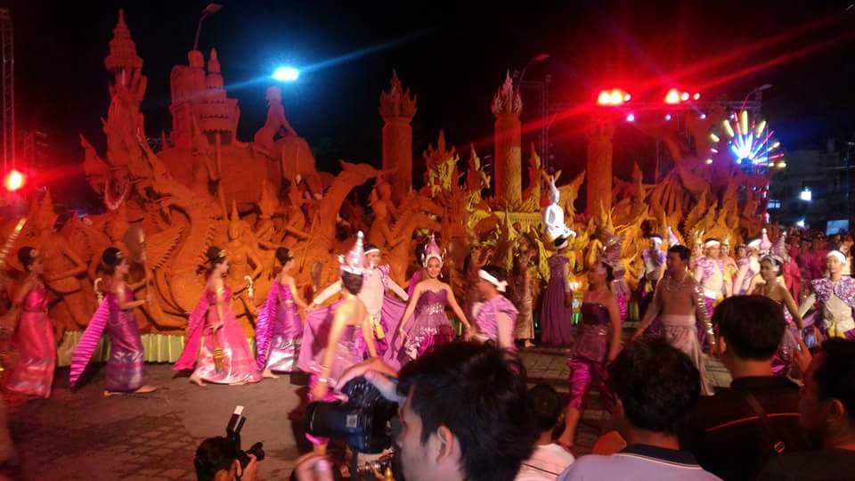 งานแห่เทียนพรรษา จังหวัดนครราชสีมา ประจำปี 2559