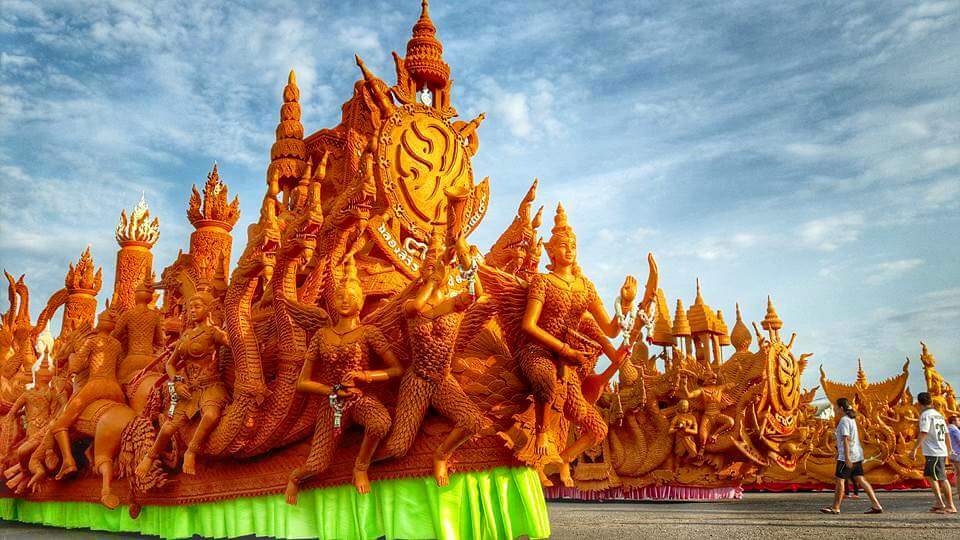 งานแห่เทียนพรรษา จังหวัดนครราชสีมา ประจำปี 2559