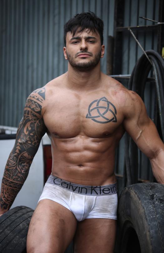 Hot guy in underwear 166