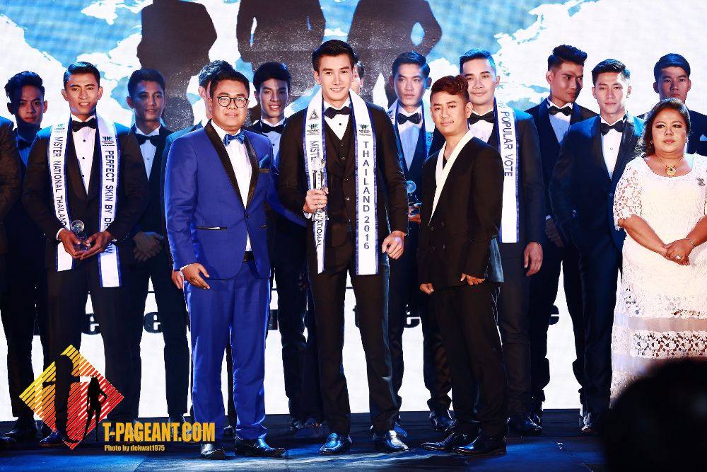 ผลการประกวด Mister National Thailand 2016 2