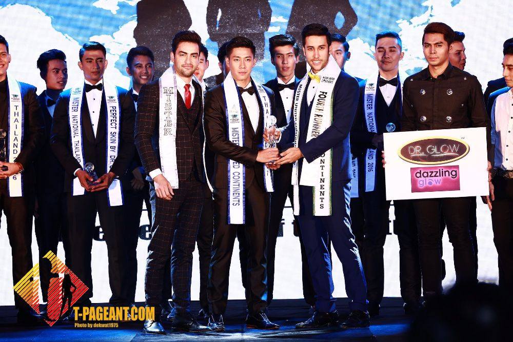 ผลการประกวด Mister National Thailand 2016 2