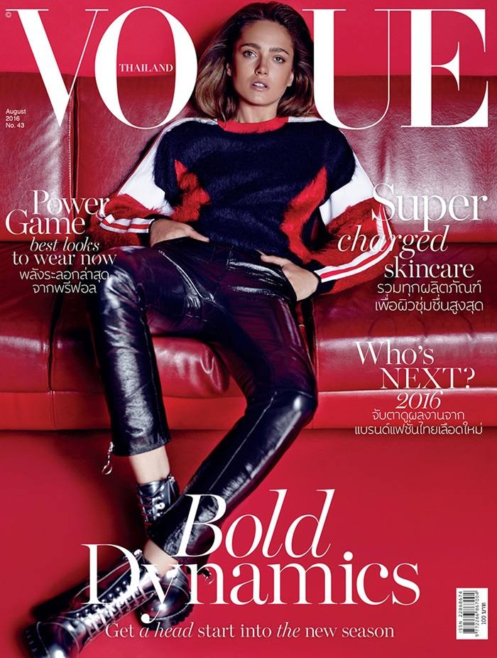 Karmen Pedaru @ Vogue Thailand no.43 August 2016