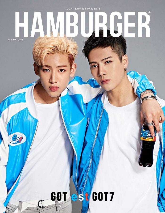 GOT7 แบมแบม & แจ็คสัน @ HAMBURGER MAGAZINE no.43 August 2016