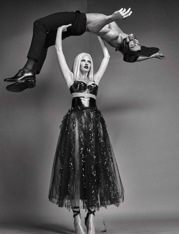 Lara Stone @ Vogue Italia August 2016