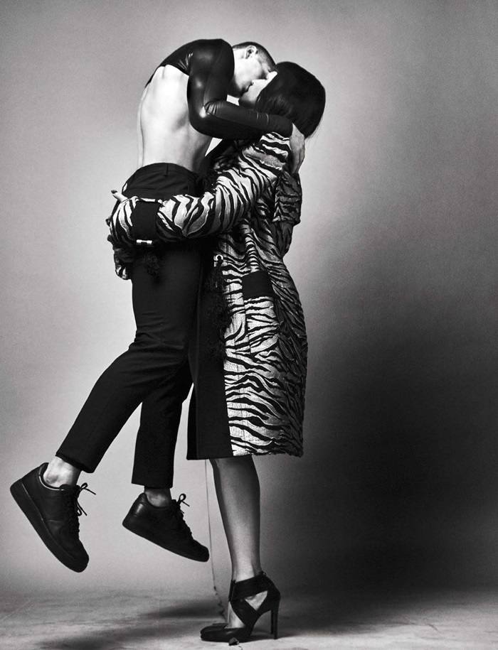 Lara Stone @ Vogue Italia August 2016