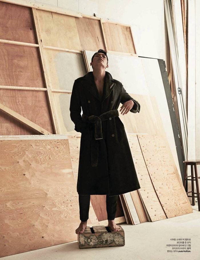 Kim Woo Bin @ Elle Korea August 2016