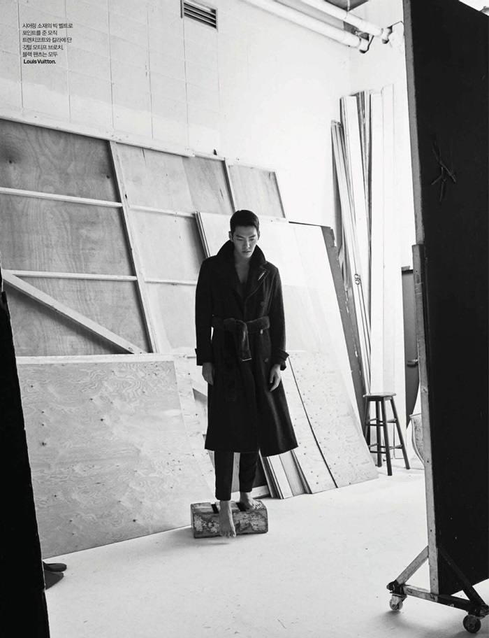 Kim Woo Bin @ Elle Korea August 2016