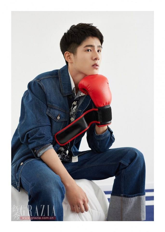 Haoran Liu @ Grazia China August 2016