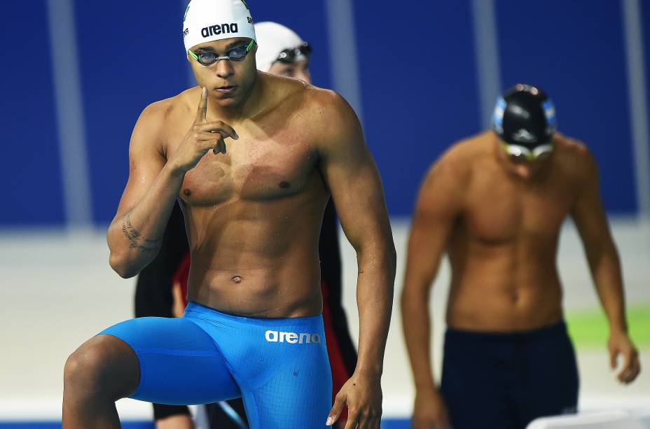 Matheus Santana นักว่ายน้ำทีมชาติบราซิล