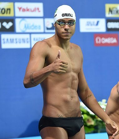 Matheus Santana นักว่ายน้ำทีมชาติบราซิล