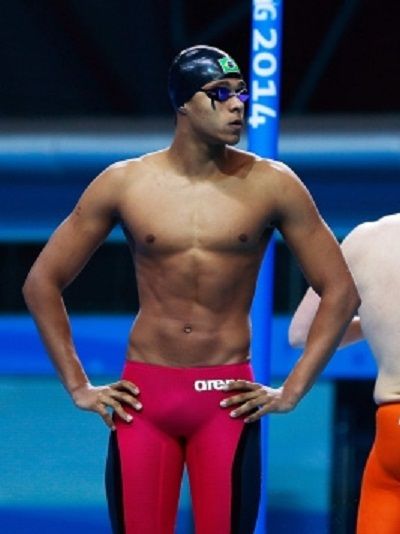 Matheus Santana นักว่ายน้ำทีมชาติบราซิล