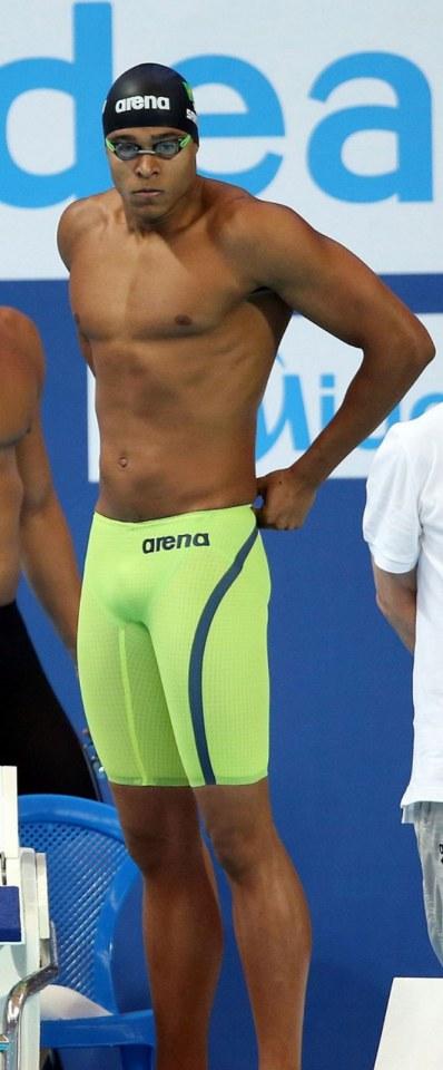 Matheus Santana นักว่ายน้ำทีมชาติบราซิล