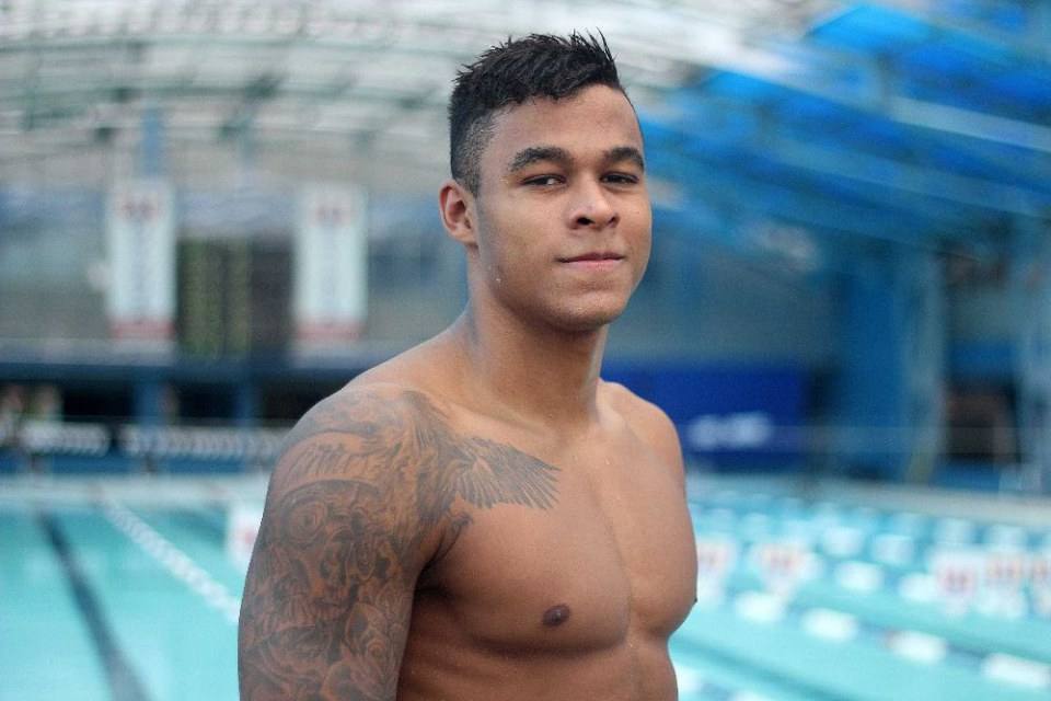Matheus Santana นักว่ายน้ำทีมชาติบราซิล