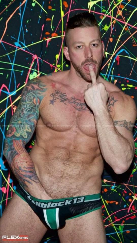 Hot guy in underwear 180