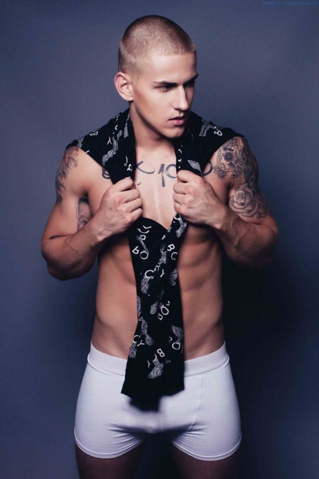 Hot guy in underwear 180