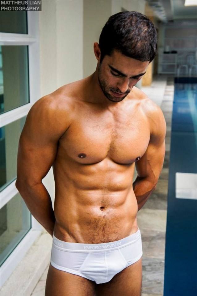Hot guy in underwear 180
