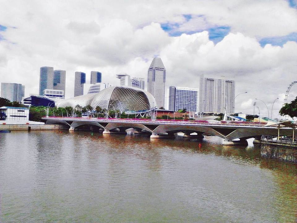 เมืองสิงคโปร์เมืองท่าใต้สุดแหลมมลายู