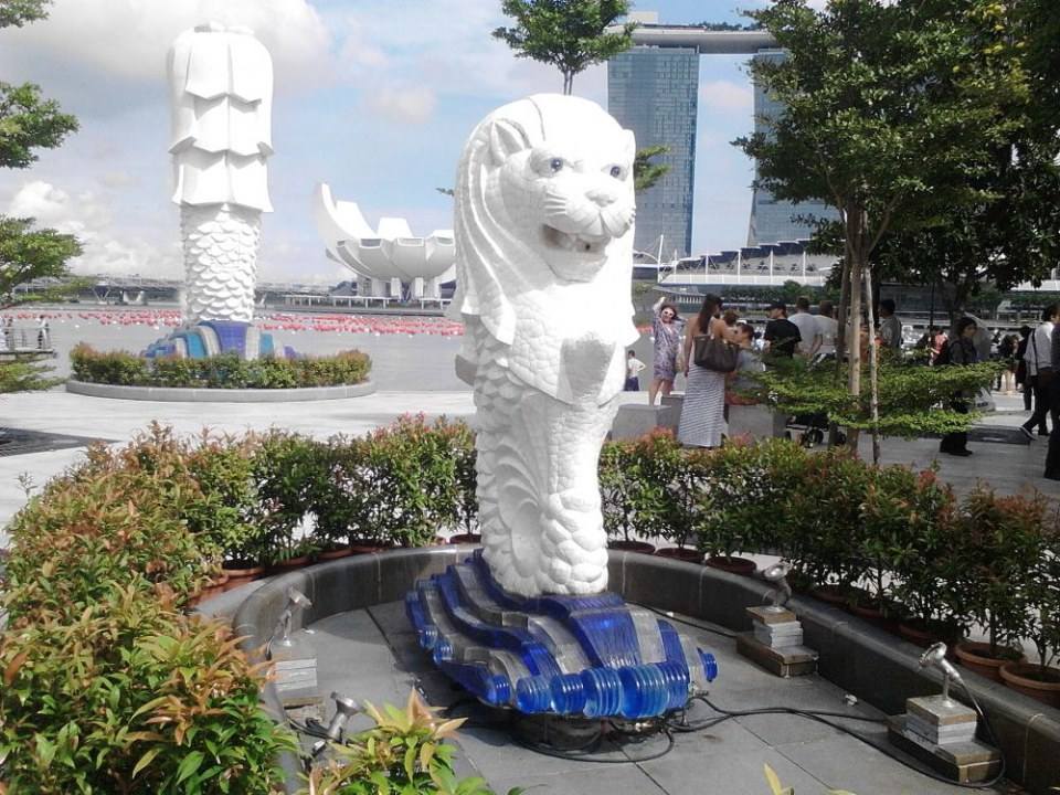 เมืองสิงคโปร์เมืองท่าใต้สุดแหลมมลายู