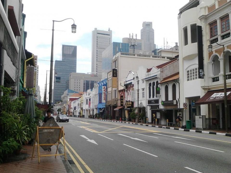 เมืองสิงคโปร์เมืองท่าใต้สุดแหลมมลายู