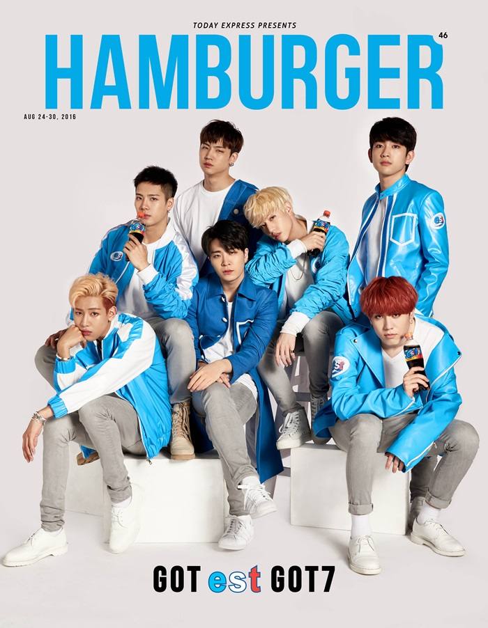 GOT7 @ HAMBURGER MAGAZINE no.46 August 2016