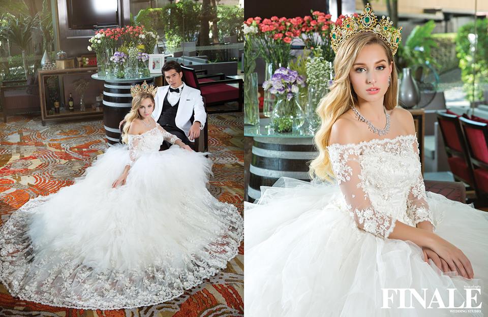 Claire Parker & มิกค์ ทองระย้า @ Finale Wedding Magazine no.13 August 2016