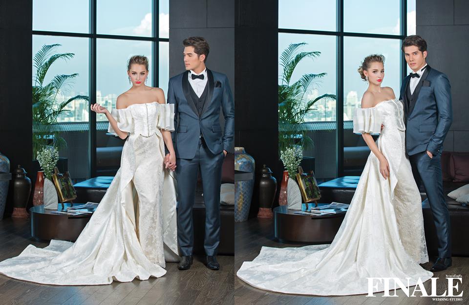 Claire Parker & มิกค์ ทองระย้า @ Finale Wedding Magazine no.13 August 2016