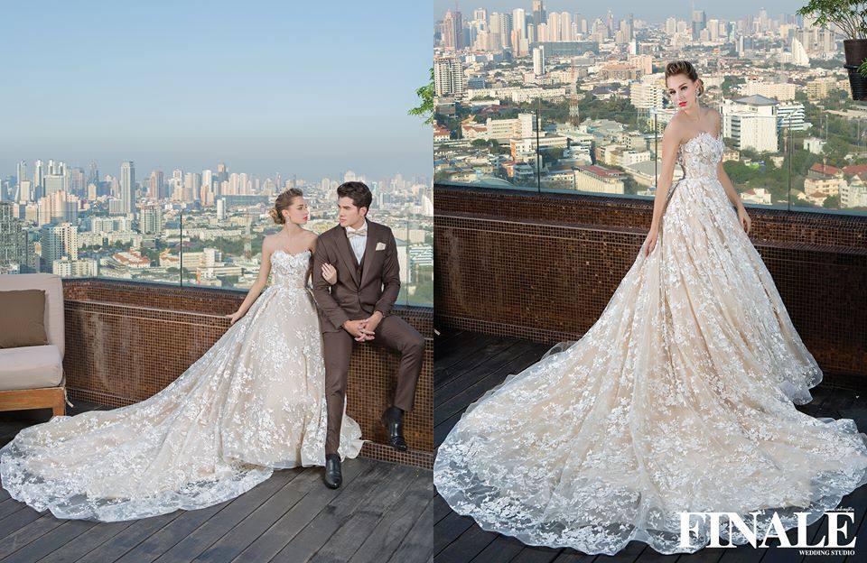 Claire Parker & มิกค์ ทองระย้า @ Finale Wedding Magazine no.13 August 2016