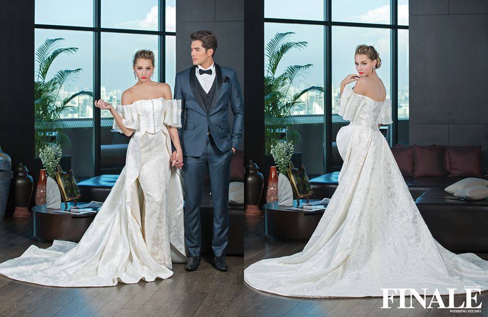 Claire Parker & มิกค์ ทองระย้า @ Finale Wedding Magazine no.13 August 2016