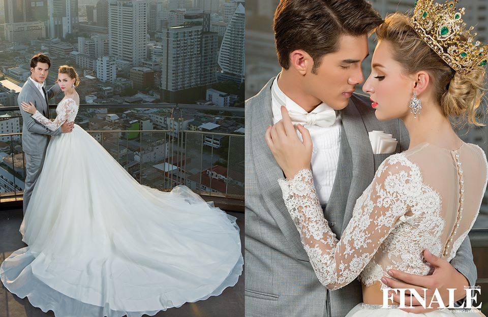 Claire Parker & มิกค์ ทองระย้า @ Finale Wedding Magazine no.13 August 2016