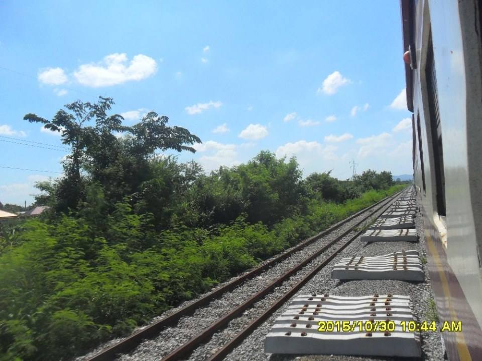 ริมทางรถไฟสายบ้านพลูตาหลวง