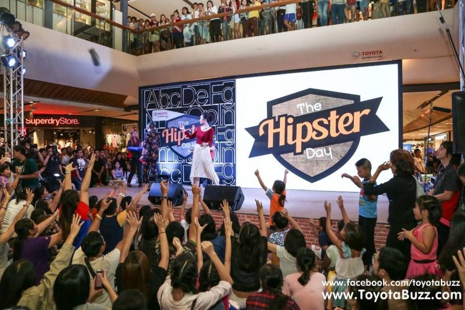 อั้ม พัชราภา ที่งาน TOYOTA The Hipster Day