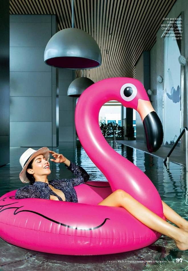 จีน่า (The Face Thailand 2) @ Travel + Leisure Southeast Asia September 2016