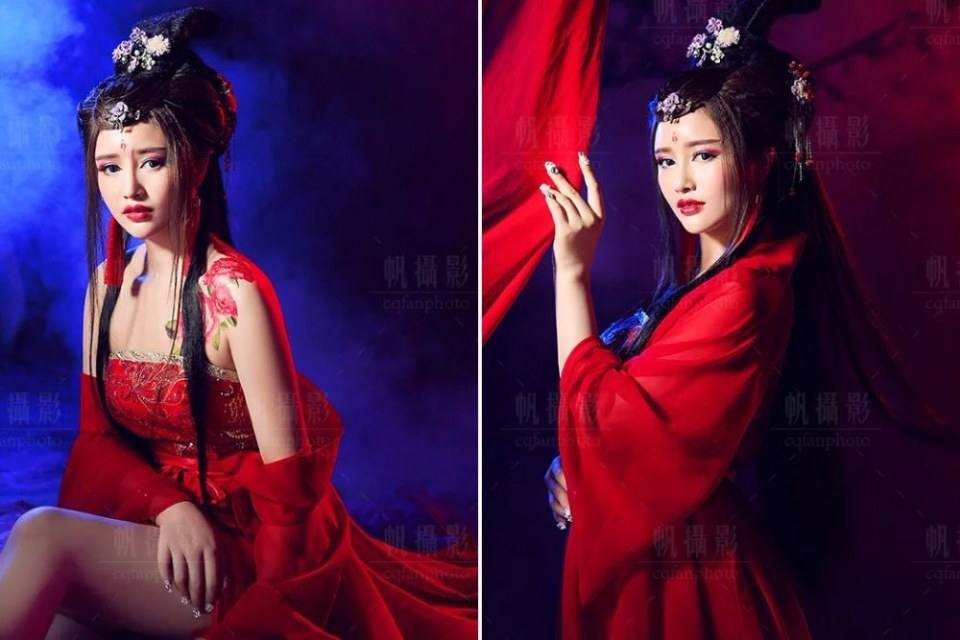 สาวจีนถ่ายแบบ เซ็กซี่ part397